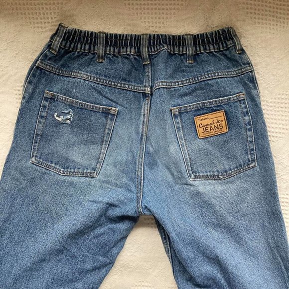 Casual Joe Haband men's stretch waistband straight jeans - Picture 3 of 4